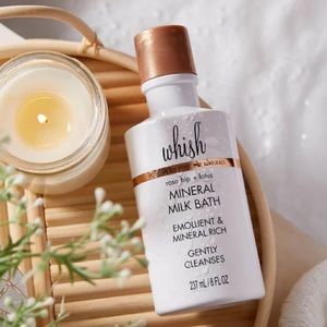 Whish Rose Hip + Lotus Mineral Milk Bath SEALED & Brand New 237mL